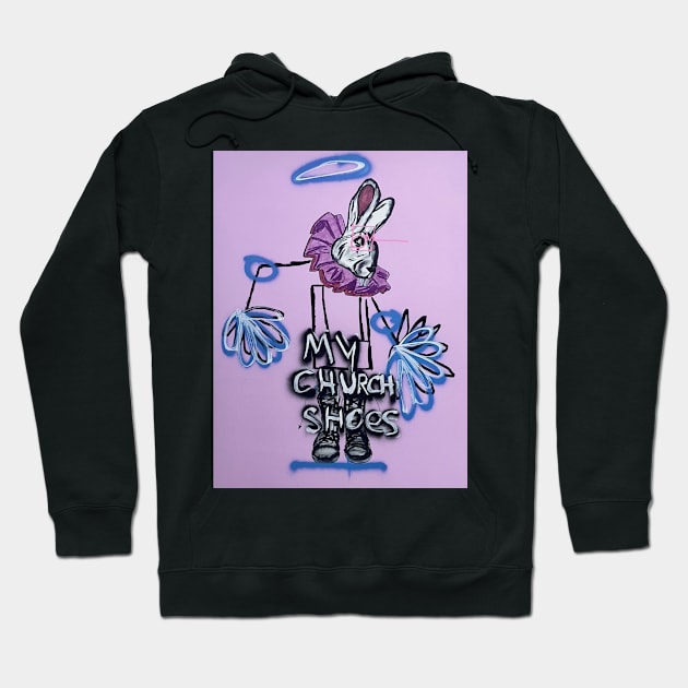 My Church Shoes Hoodie by B. Freyer Art